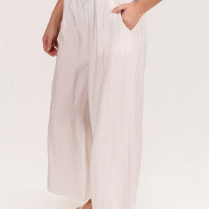 Angela Mara Pull ON Wide Leg Pant