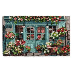 Shop Window Florals Doormat 18 x 30"