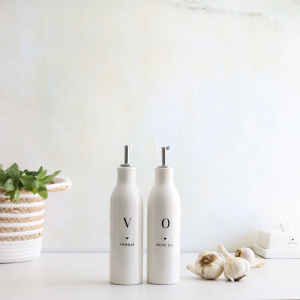 With Love Oil & Vinegar Set Black