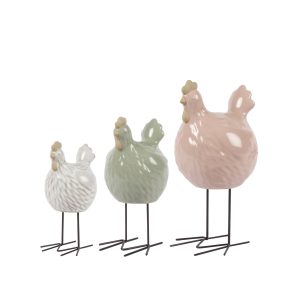 County Chickens Decor Hens