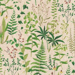 Luncheon We Care Herbal Garden Napkins 20pk