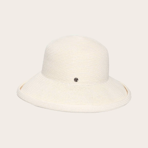 Loevenich Hat with Rolled Brim (Cream)