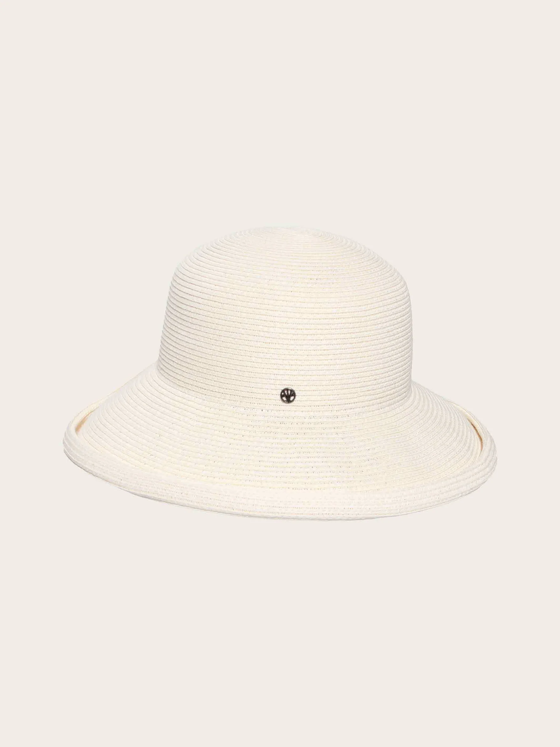 Loevenich Hat with Rolled Brim (Cream)