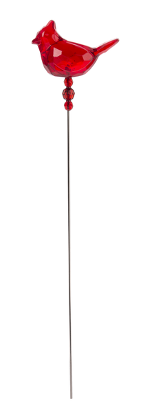 Cardinal of Comfort Floral Stake