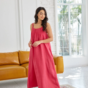 Orange Fashion Sunset Breeze Dress