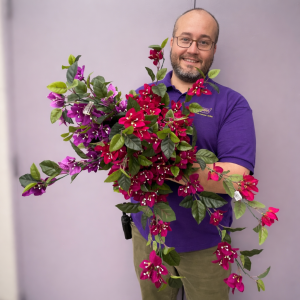 Bougainvillea Hanging Vine (Artificial)