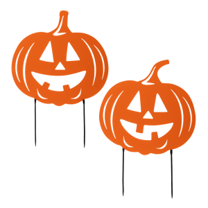 Happy Pumpkin Yard Stake