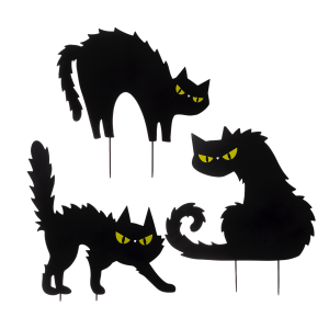 Spooky Cat Yard Stake