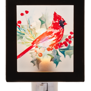 Watercolor Cardinal Night Light