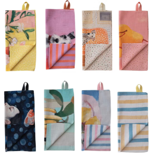 Recycled Microfibre Two-Sided Dish Cloth