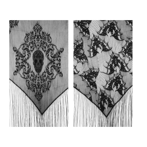 Victorian Goth Shawl