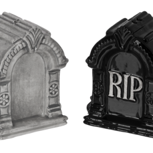 Tombstone Salt & Pepper Shakers