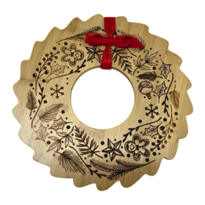Wreath Serving Board