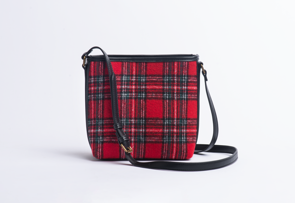 Noelle - Plaid Crossbody Bag