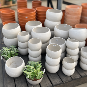 Luna Pot Granite (Terracotta)