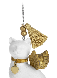 Cat Angel Ornament