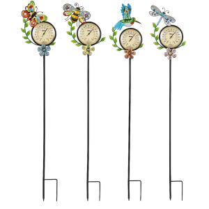 Pollinator Thermometer Garden Stakes product image