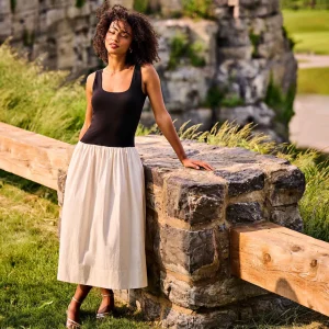 Hatley Mix Media Midi Dress