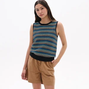 Hatley Kate Sleeveless Tank (Sorbet Stripes)