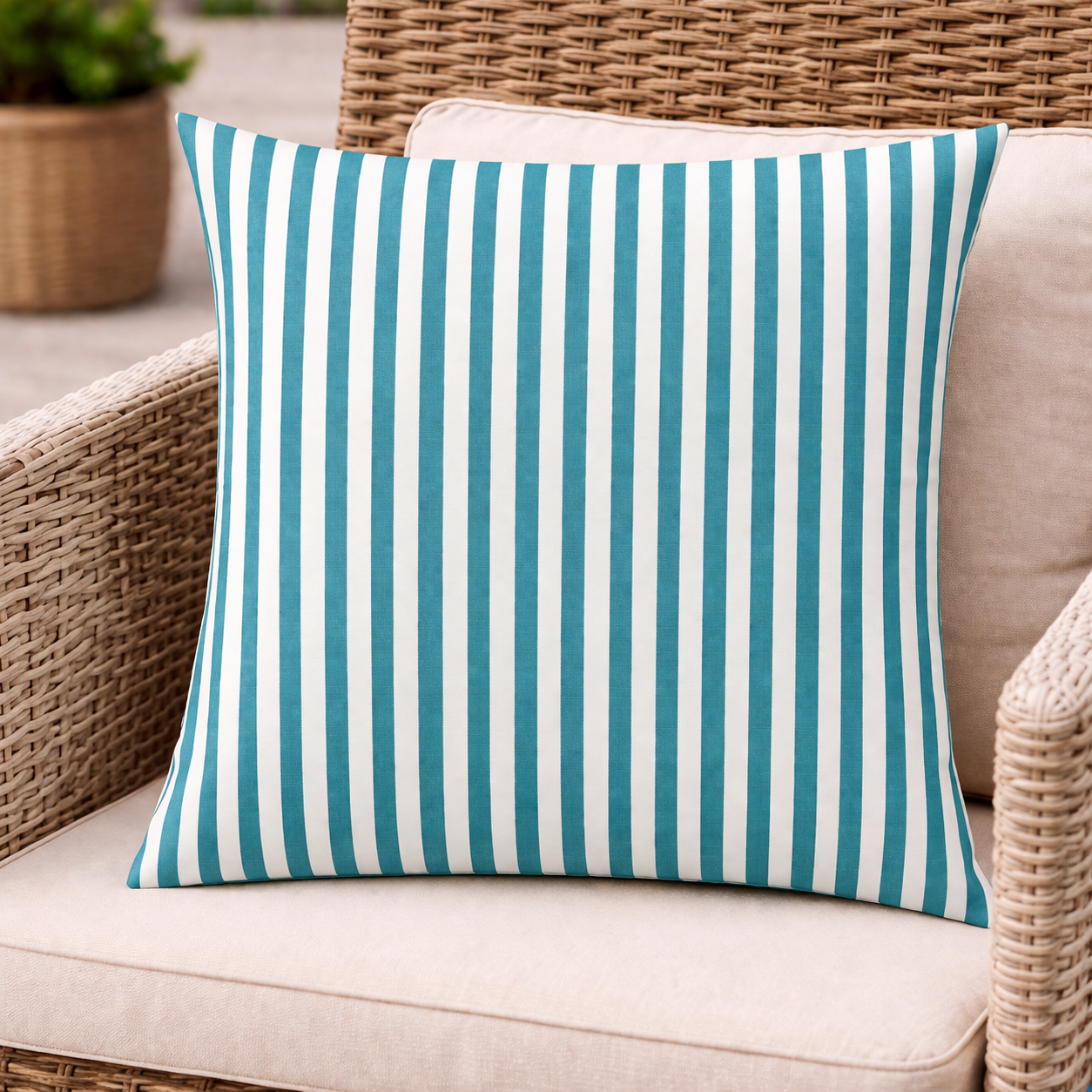 Cabana Turquoise Outdoor Pillow product image