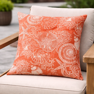 Saltwater Coral Outdoor Pillow product image