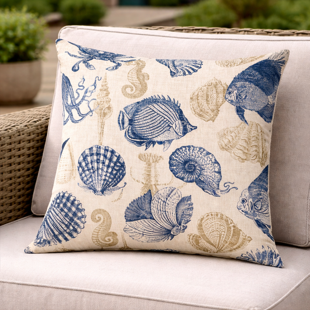 Sealife Marine Outdoor Pillow product image