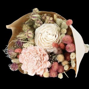 Dried Floral Bouquet - Whimsey Rose - Medium