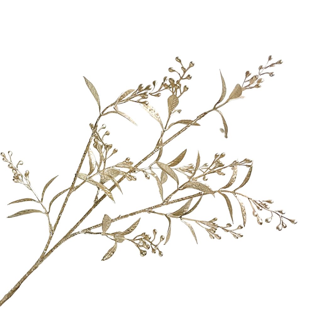 Mini Leaf Berry Champagne Spray