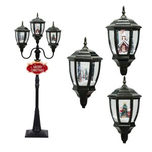 Floor Lantern Snowing
