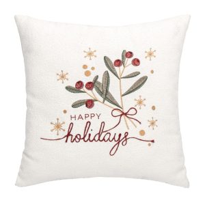 Cushion Christmas Embroidered