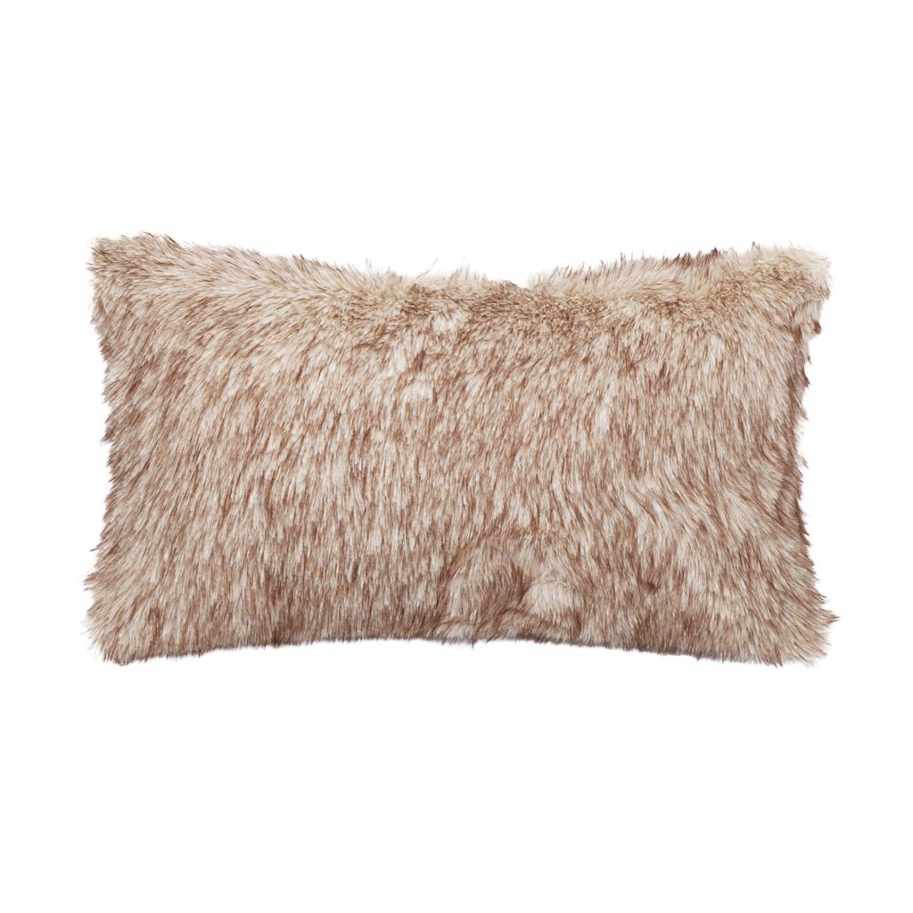 Faux Fur Cushion 20"X12"