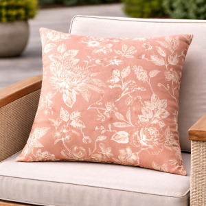 Floral Coral Outdoor Pillow product image