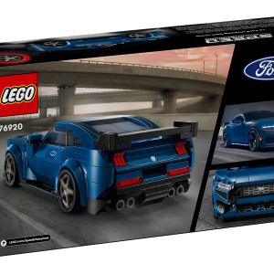 LEGO 76920 - SPEED CHAMPIONS - Ford Mustang Dark Horse Sports Car - 344pcs     