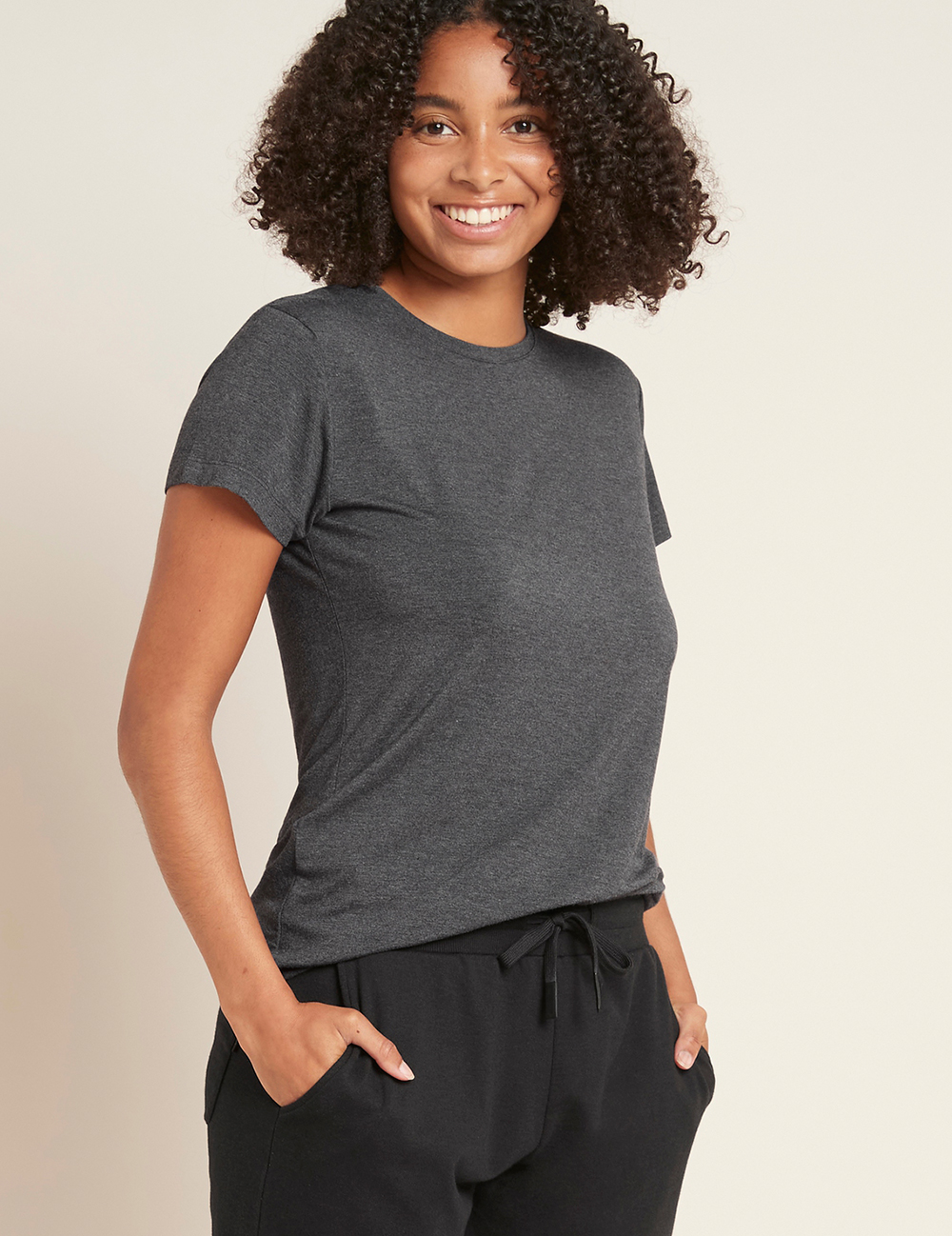 Crew Neck T-Shirt Dark Marl product image