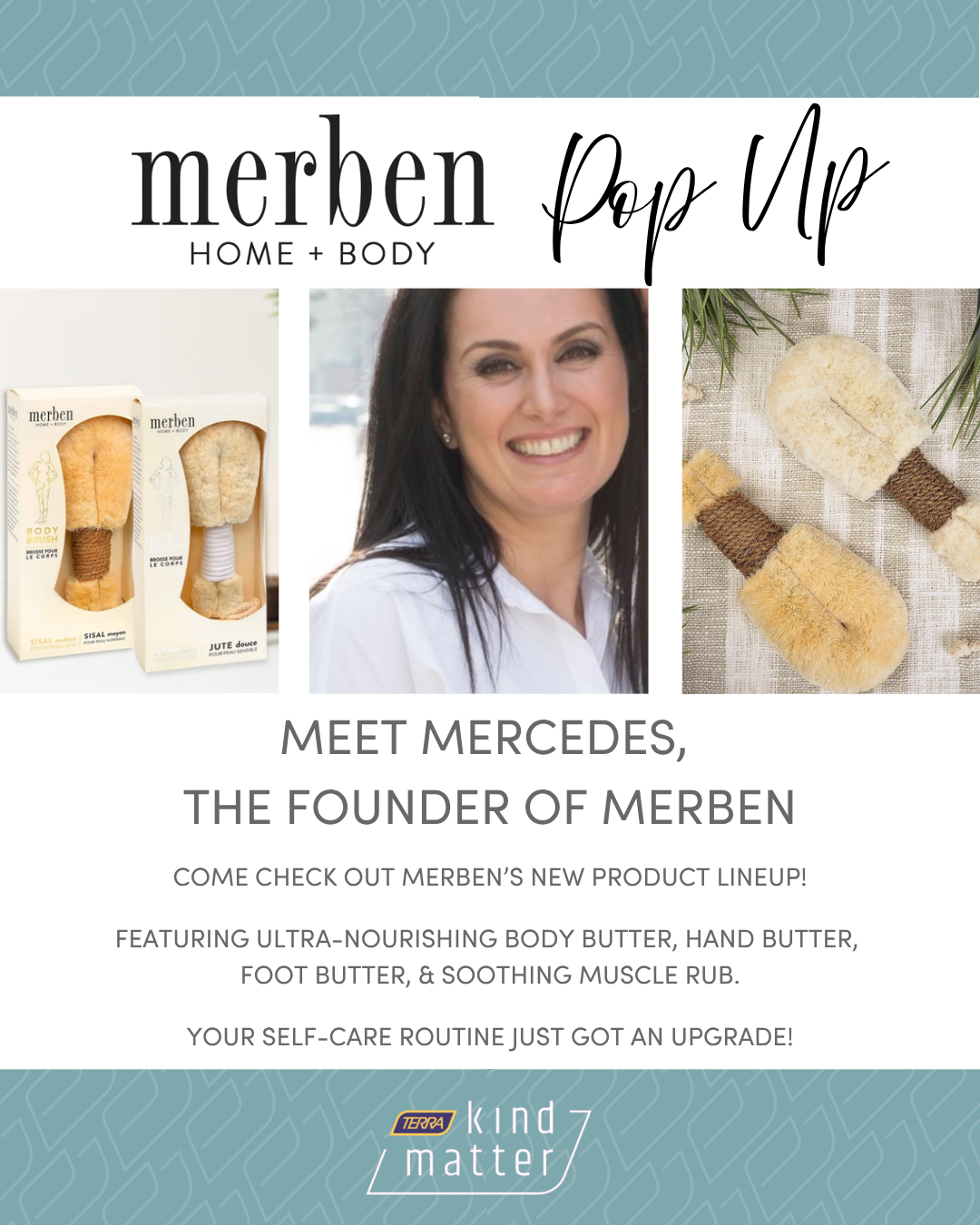 Merben Pop Up at TERRA Waterdown