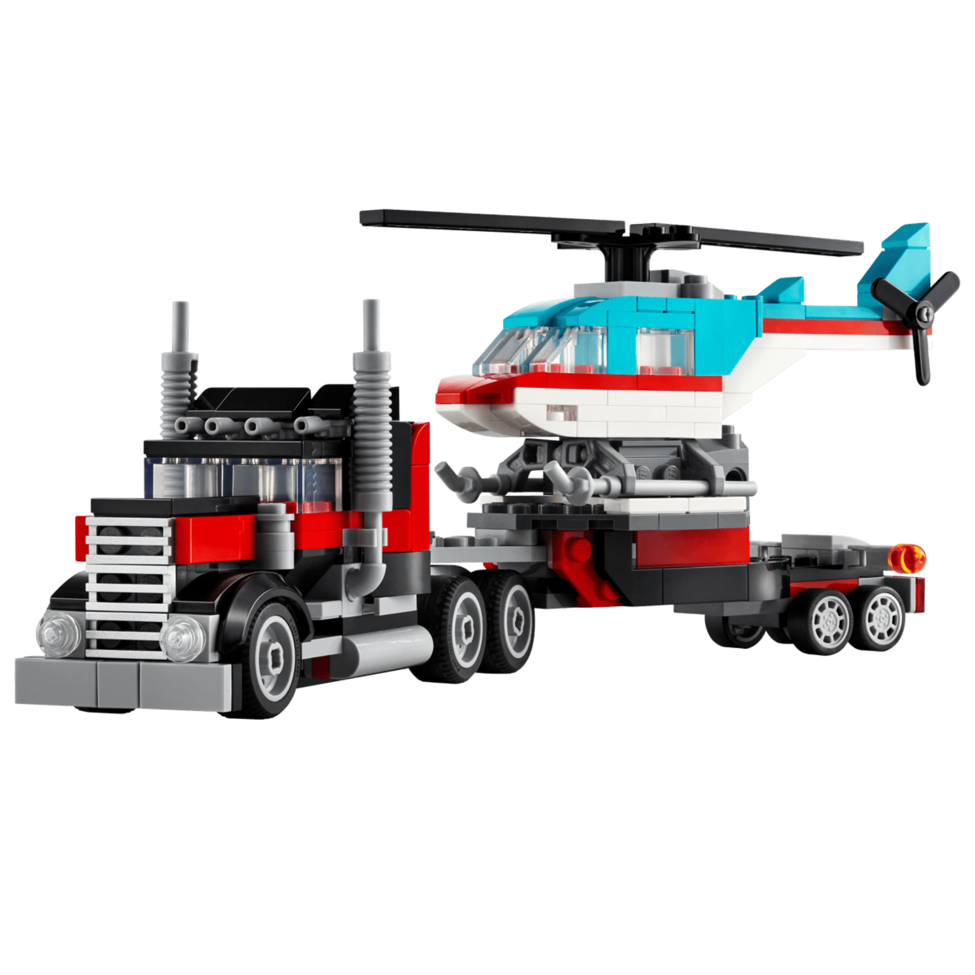 LEGO® 31146 - CREATOR - Truck Rig and Helicopter/Truck and Plane/Dual Jeeps - 270pcs