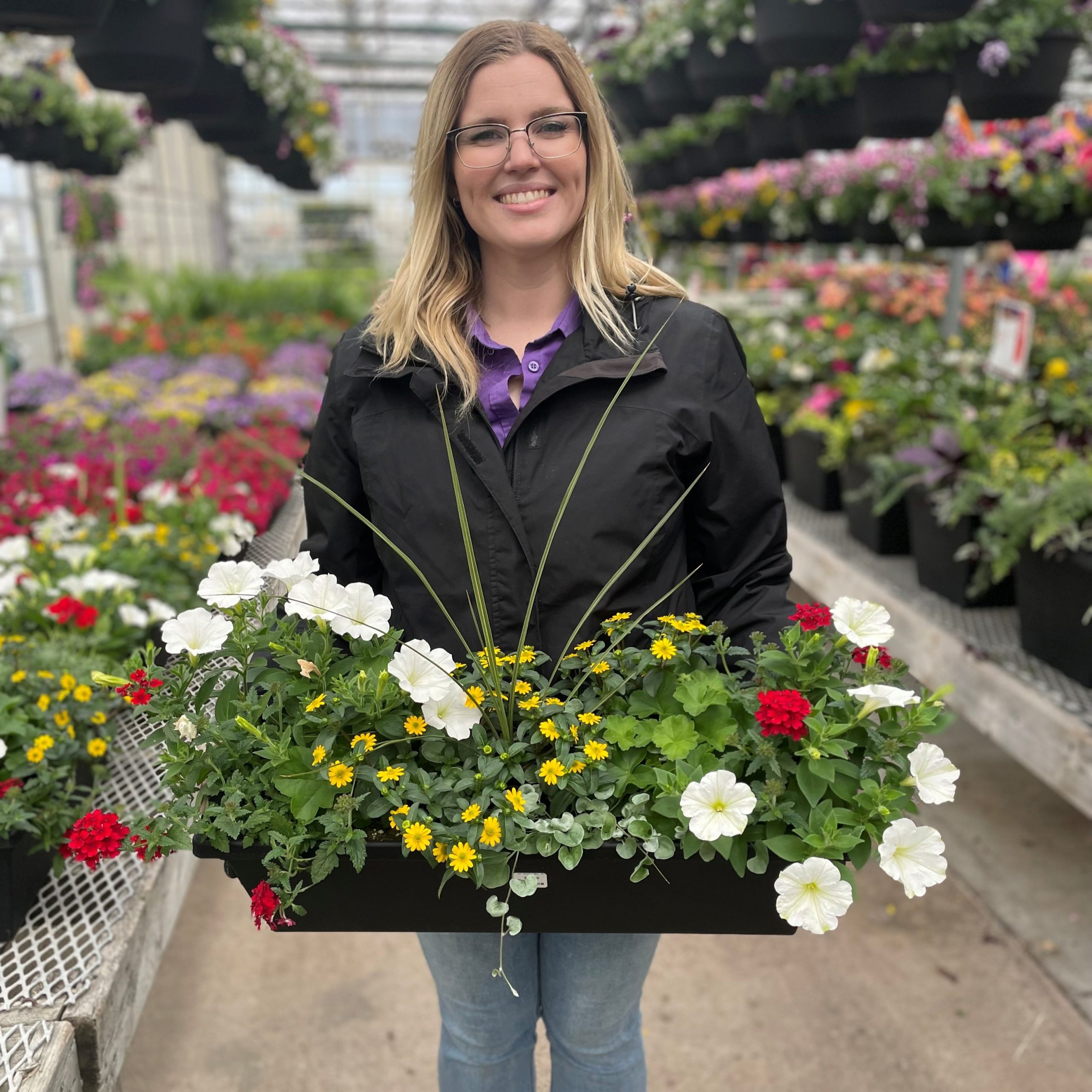 24" Sun Window Box Planter - Growers Choice
