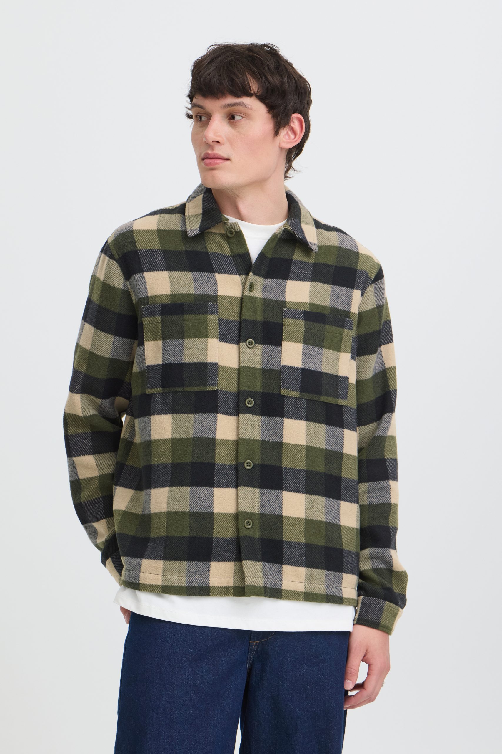 Blends - Checkered Overshirt