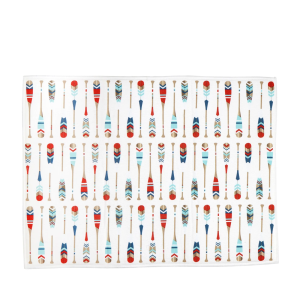 Paddle Printed Drying Mat