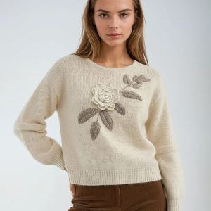 Point Zero - Floral Sweater