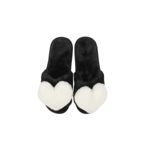 Heart Plush Slipper