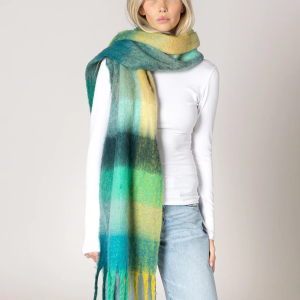 Lyla & Luxe - Checked Scarf