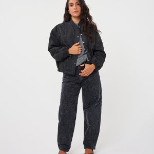 EsQualo - Floral Jacquard Jacket