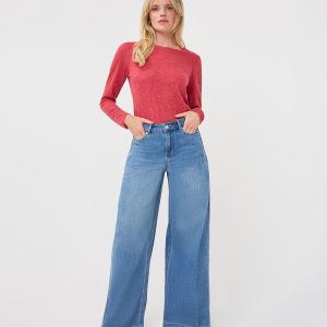 EsQualo - Fancy Long-Sleeve Top