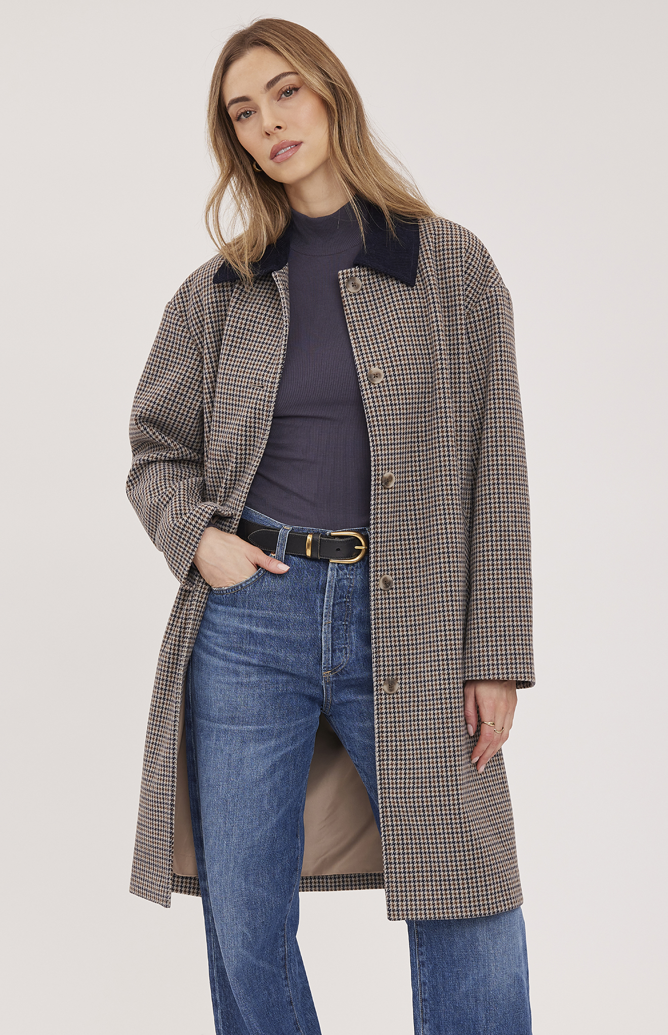 Gentle Fawn - Millie Tweed Coat