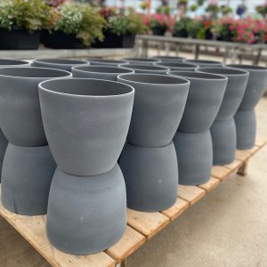Grey Stone Ceramic Pot product image
