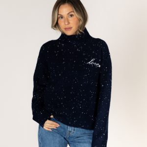 Lyla & Luxe - Heart Fleck Sweater