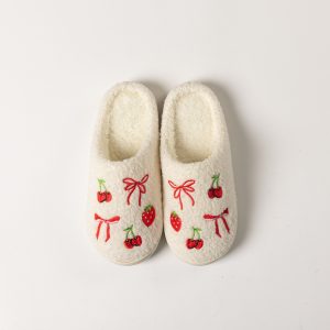 Lyla & Luxe - Printed Sherpa Slides