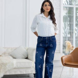 Orange Fashion - Shimmering Cherry Denim