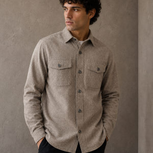 Point Zero - Solid Button Overshirt